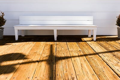 outdoor deck