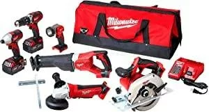 Milwaukee M18 Cordless LITHIUM-ION 6-Tool Combo Kit Review