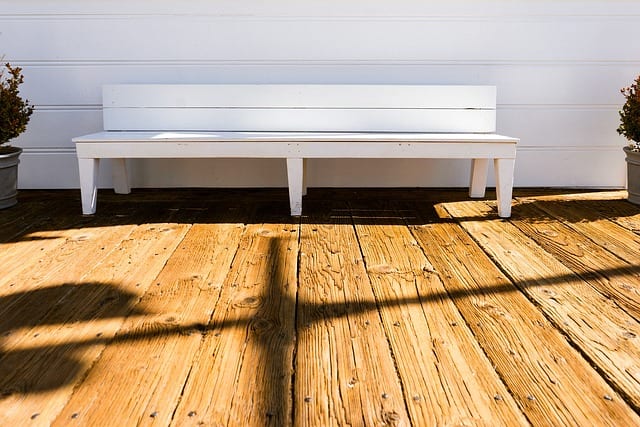 outdoor deck